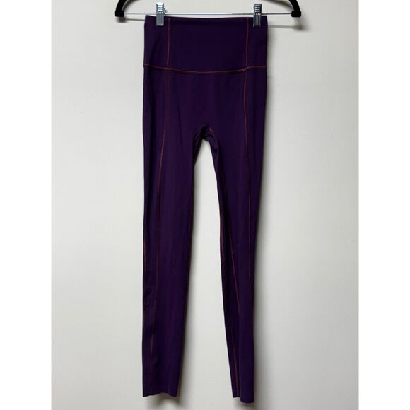 LULULEMON Like Nothing Tight Darkest Magenta, Sz 2 - Picture 2 of 12